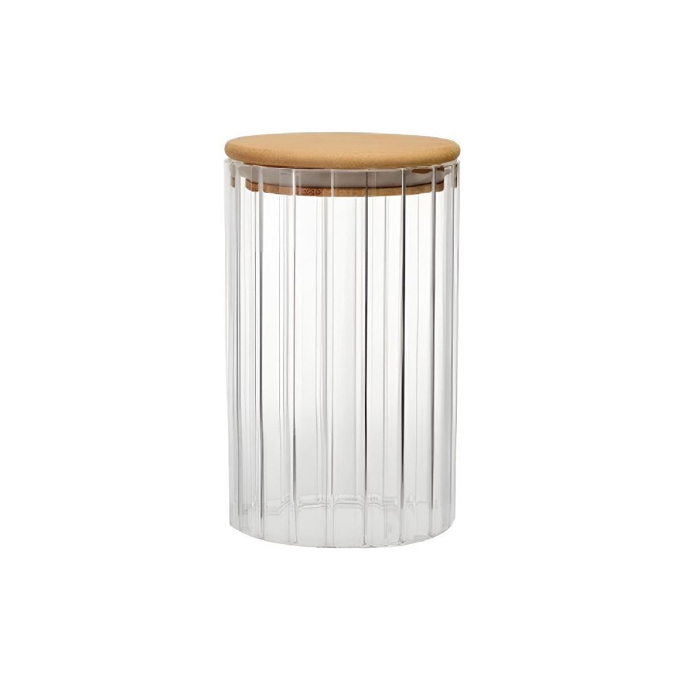 Pote Hermético Redondo De Vidro Hauskraft 1,2 Litros - LIEGE