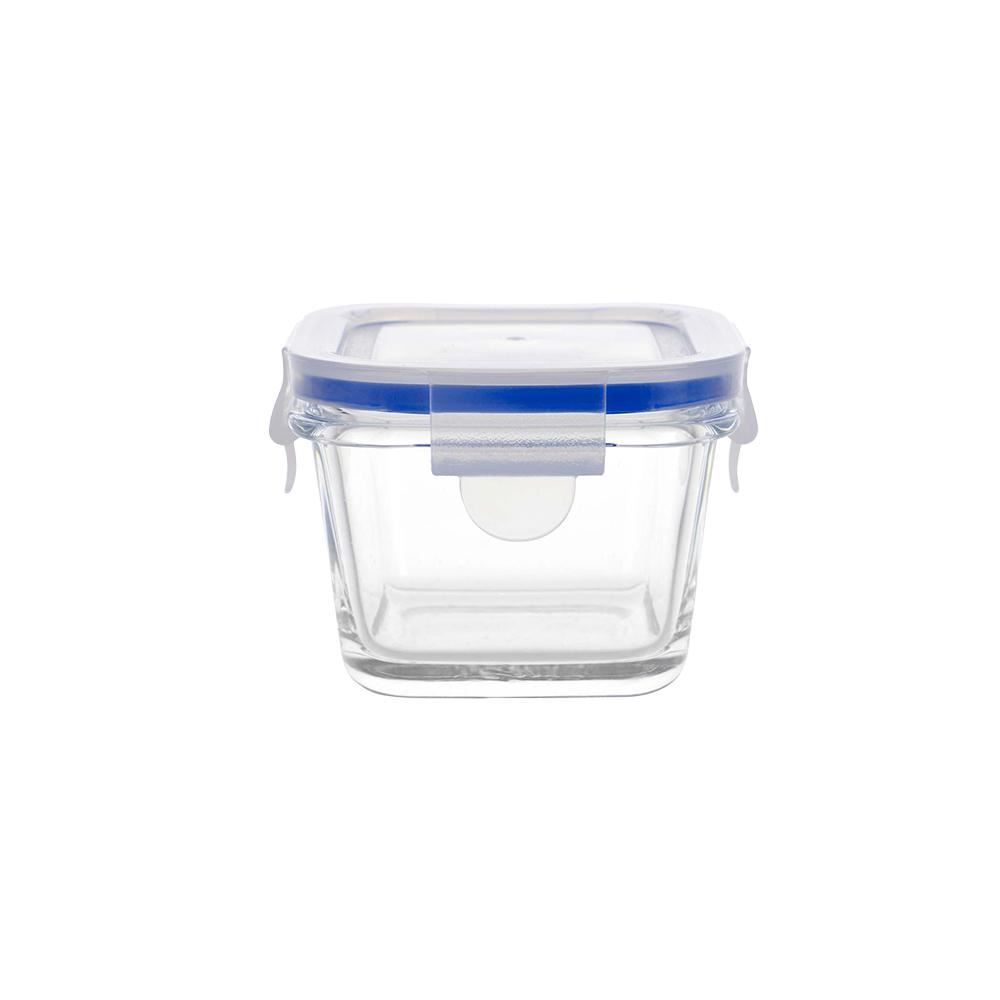 Pote Hermético Quadrado 150Ml Hauskraft - Vidro