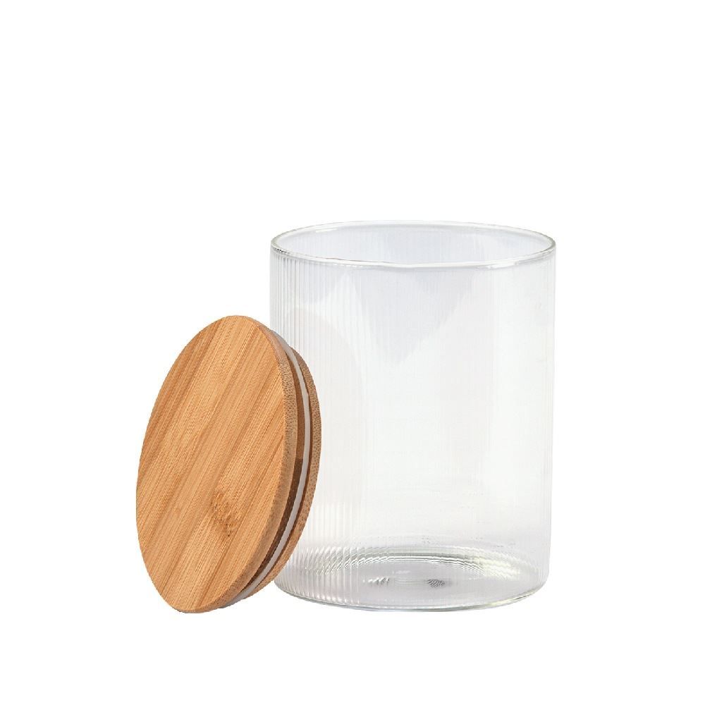 Pote Hermético Redondo Com Tampa Havan Casa 850 Ml - Bambu