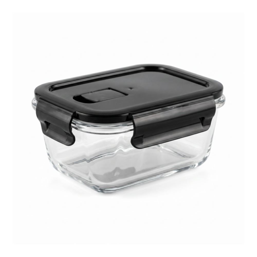 Pote Hermético Retangular com Tampa Havan Casa 1,9 Litros - Vidro
