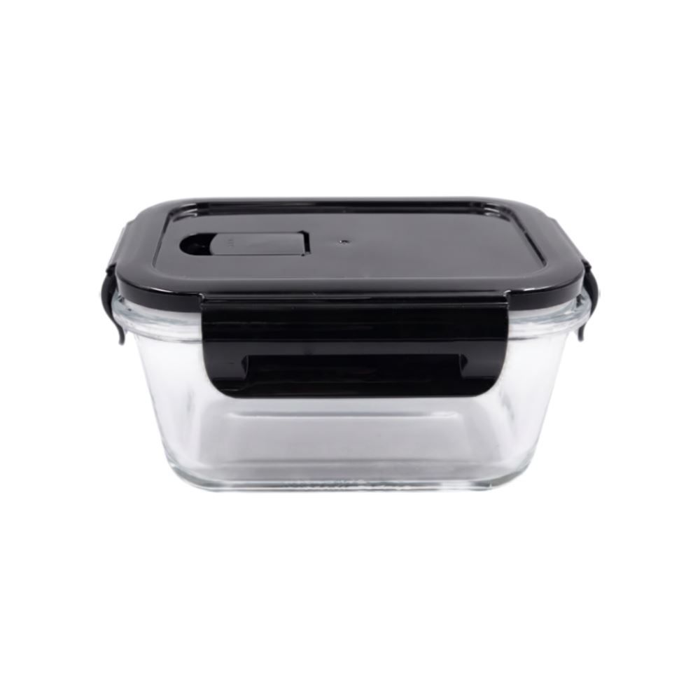 Pote Hermético Retangular com Tampa Havan Casa 850Ml - Vidro