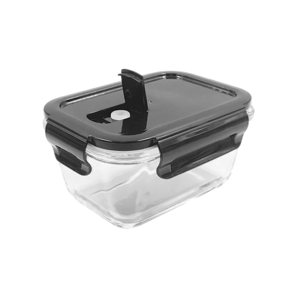 Pote Hermético Retangular com Tampa Havan Casa 850Ml - Vidro