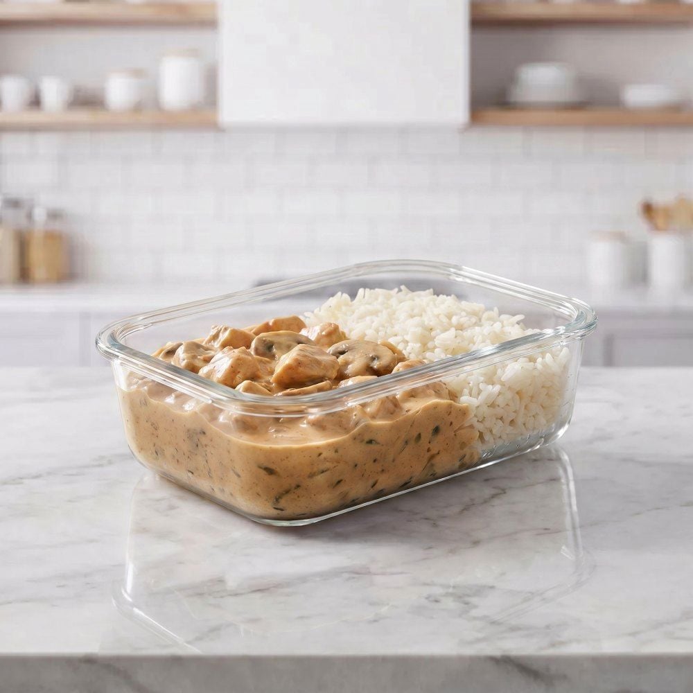 Pote Hermético Retangular Médio Vedda Marinex Nadir - 660ml