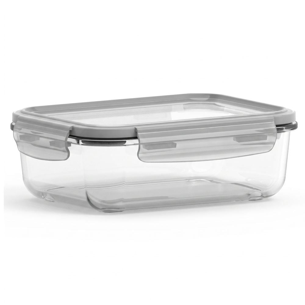 Pote Hermético Retangular Grande Vedda Marinex 1,04 Litros