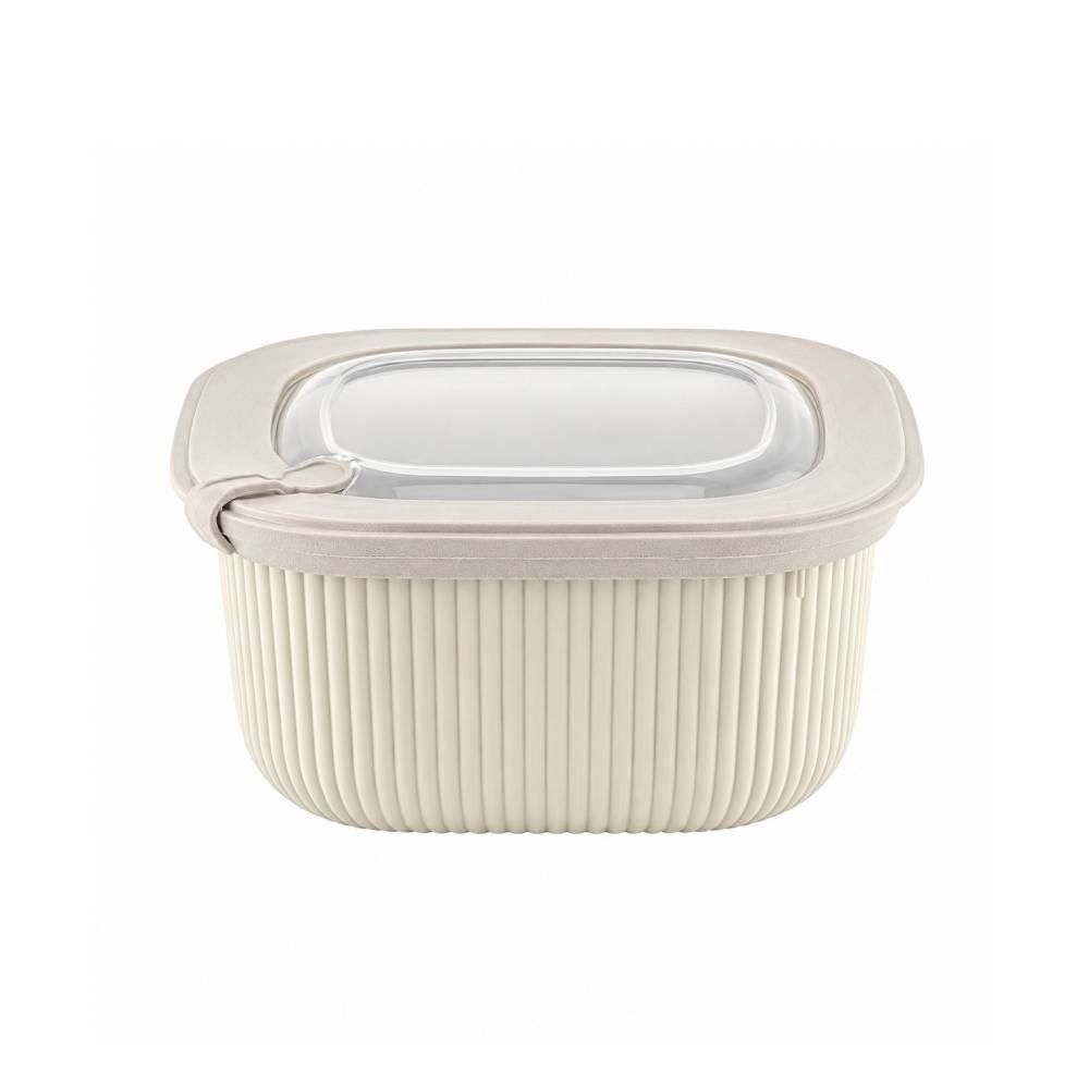 Pote Quadrado Camerata Havan Casa 1,8 Litro - Bege