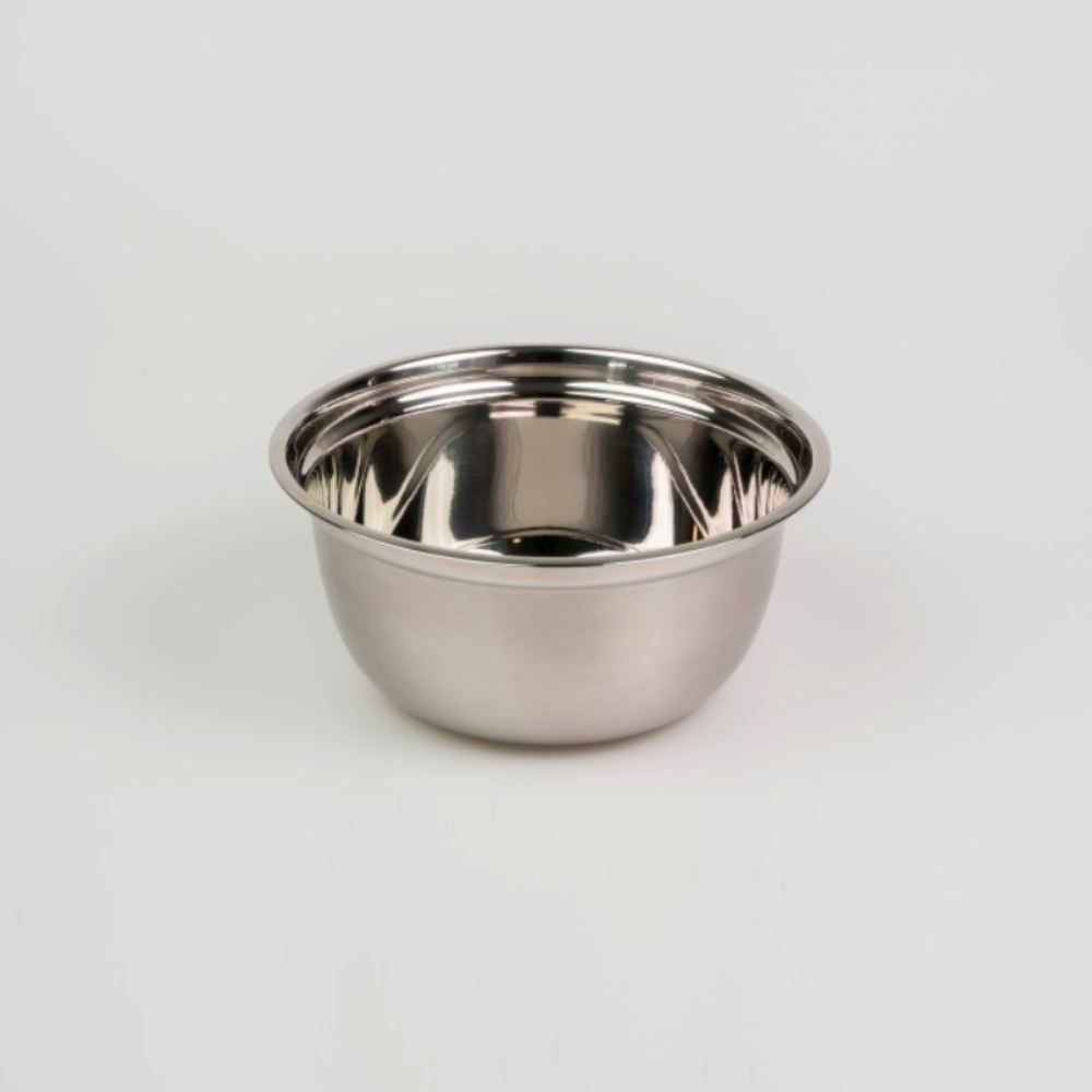 Pote Redondo Com Tampa Havan Casa 1 Litro - Aço Inox