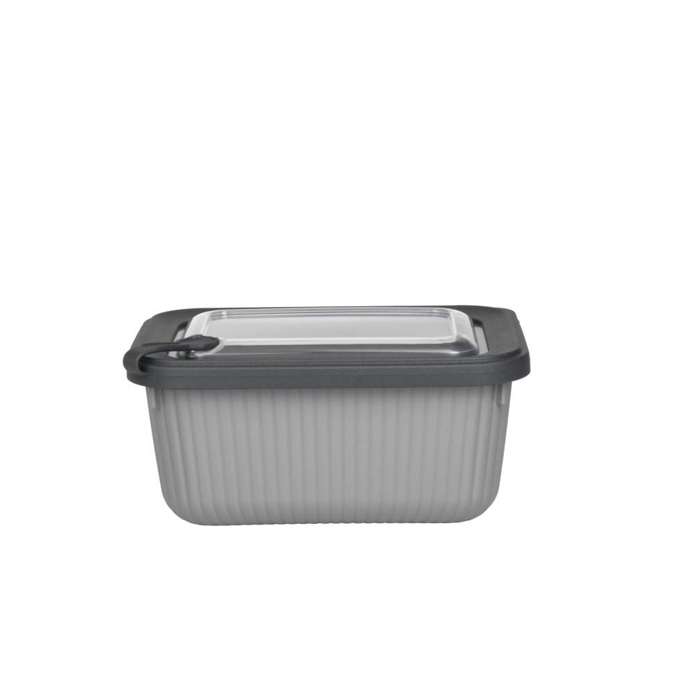 Pote Retangular Camerata Havan Casa 600Ml - Cinza