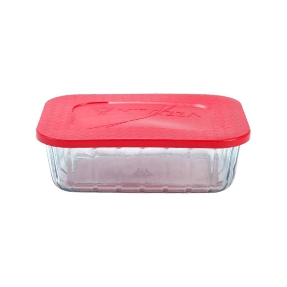 Pote Retangular com Tampa Oceani Vitazza 2,4 Litros - Sortido