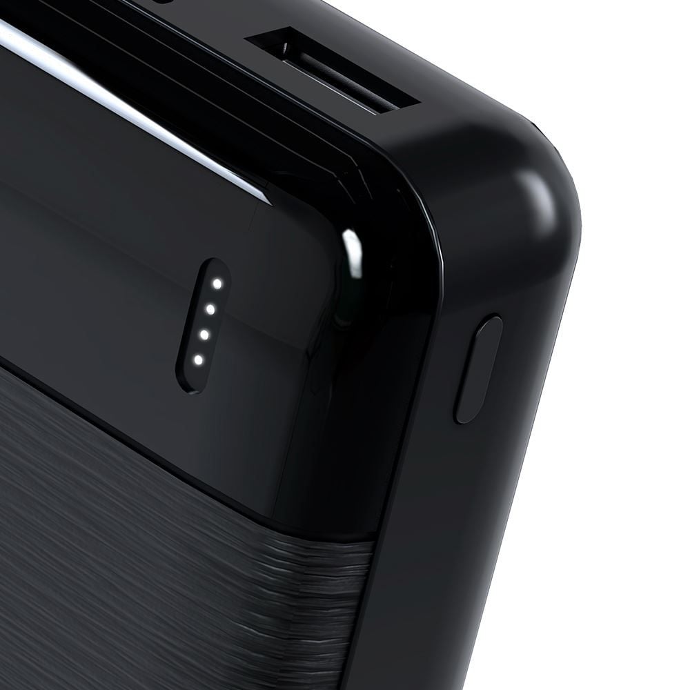 Power Bank 14500Mah com Led Indicador Elg Preto Leve e Compacto