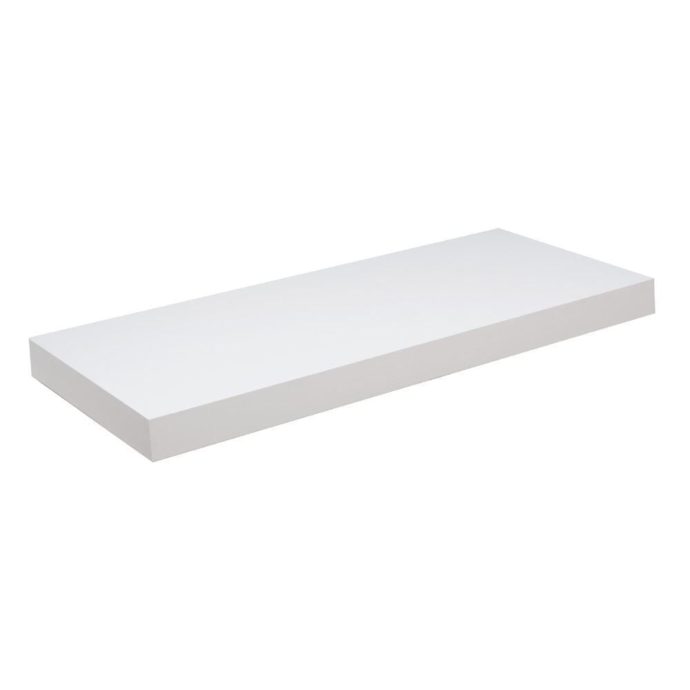 Prateleira Branca Flutuante 20X60cm Prat-K - 08021.320