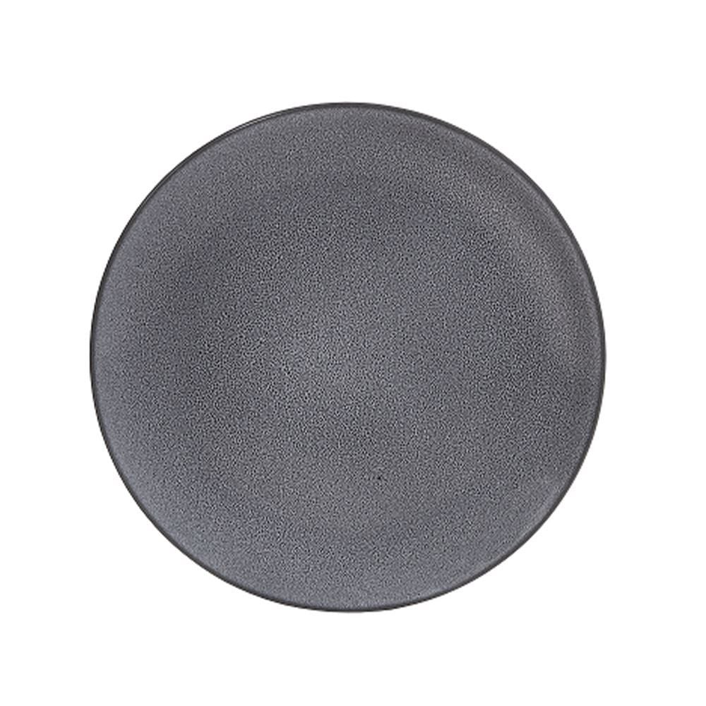 Prato De Sobremesa Havan Casa Vintage Grafite 21,5Cm - Cerâmica