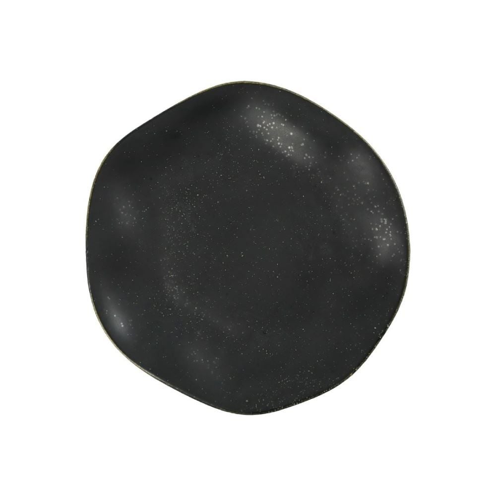 Prato De Sobremesa Ryo Volcano Oxford 21,5Cm - Preto