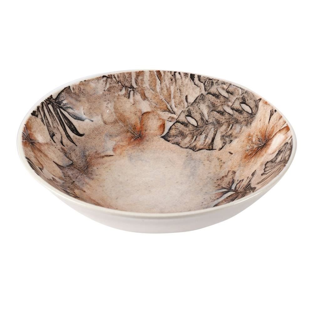 Prato Fundo Aurora Biona Havan Casa 20,5Cm - Cerâmica