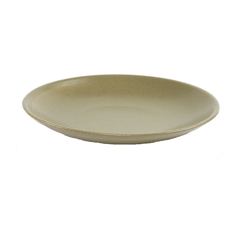 Prato Fundo Coupe Organic Olive Alleanza 25Cm - Cerâmica