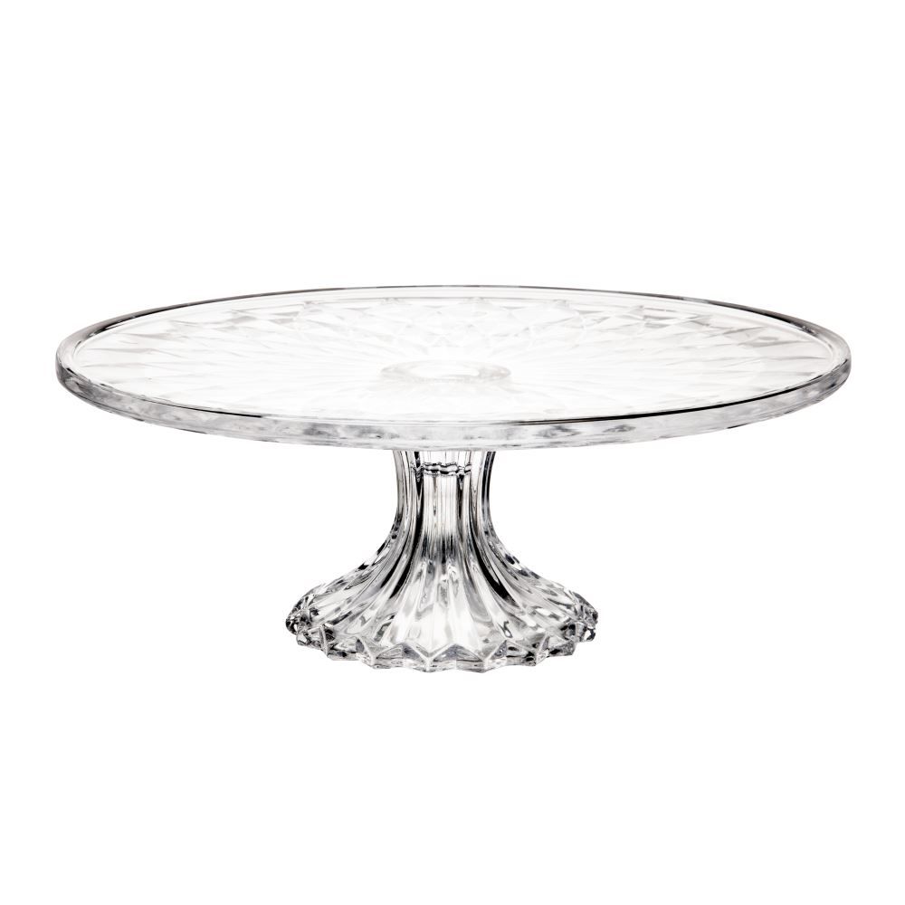 Prato para Bolo com Pé Diamante 30Cm Lyor - DIAMOND