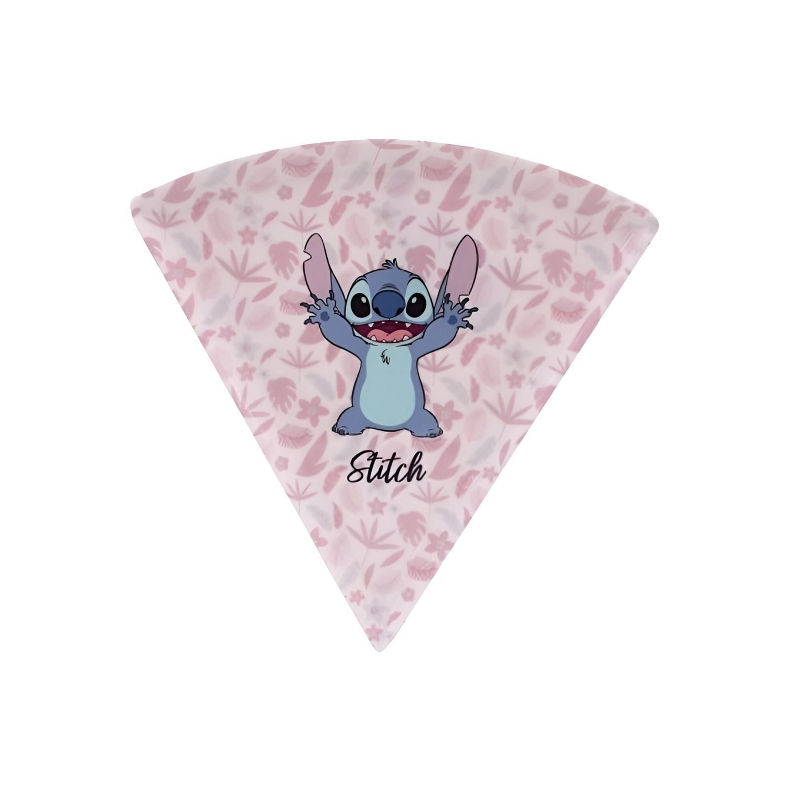 Prato Pizza Melamina Disney 22Cm - Stitch Folhagem
