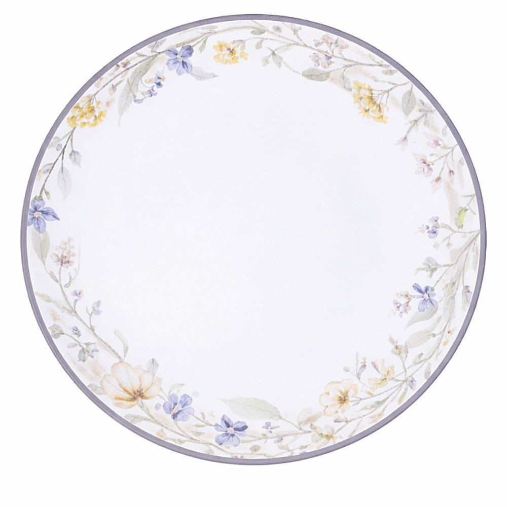 Prato Raso 25Cm Porcelana Tramontina - Serena
