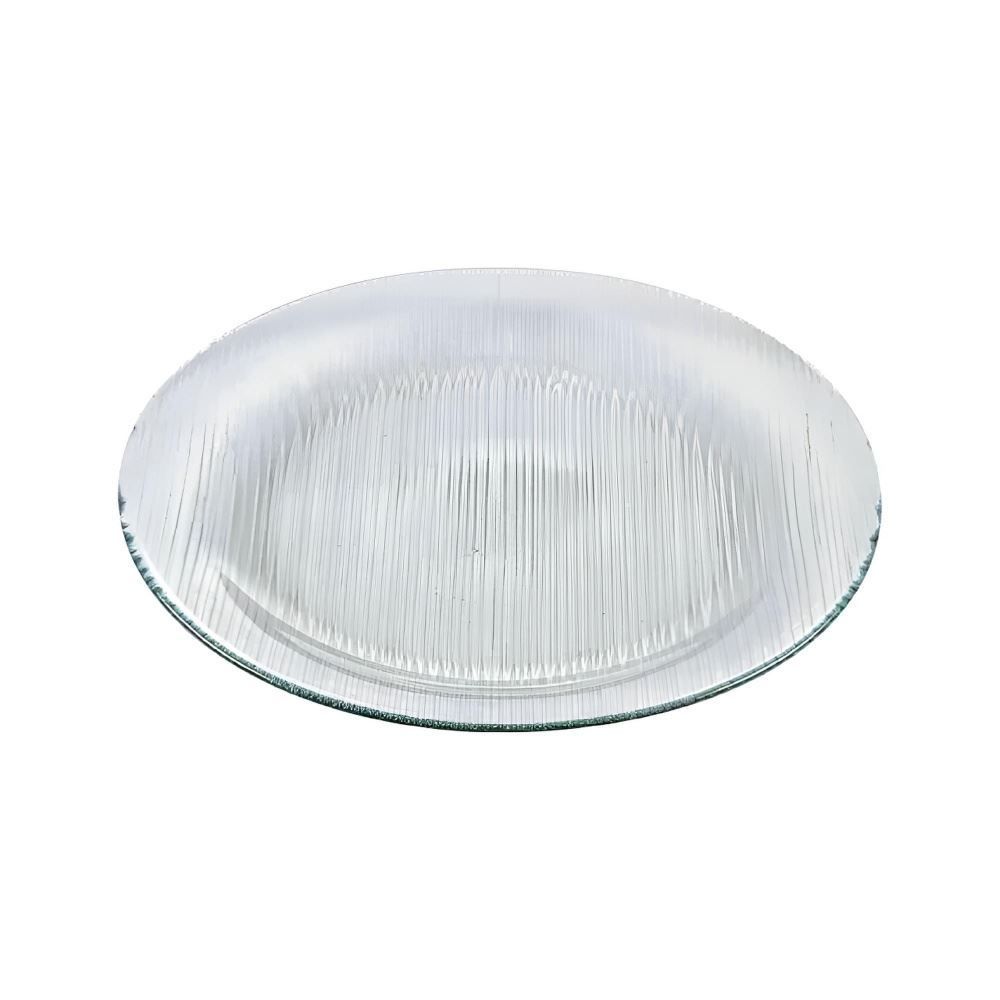 Prato Raso Diamante Duralex Vidro 23Cm - Transparente