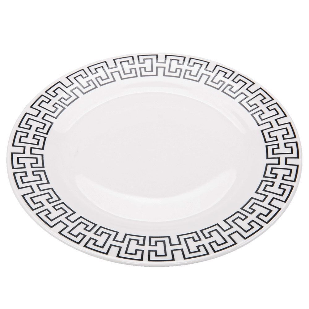 Prato Raso Lyor Egypt 26,5Cm - Branco