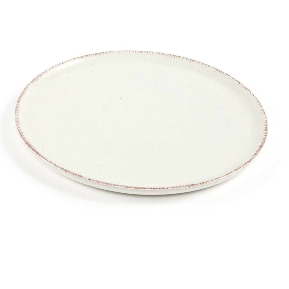Prato Raso Naturalle Off White Havan Casa 27Cm - Cerâmica