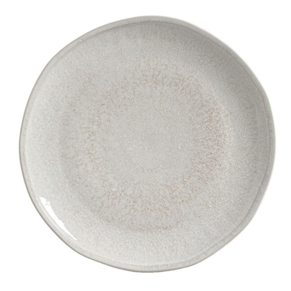 Prato Raso Stoneware Areia Porto Brasil 25Cm - Daily