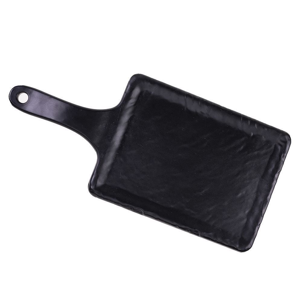 Prato Retangular Com Cabo Havan Casa 17,4Cm - Preto