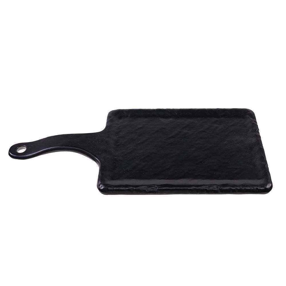 Prato Retangular Com Cabo Havan Casa 17,4Cm - Preto