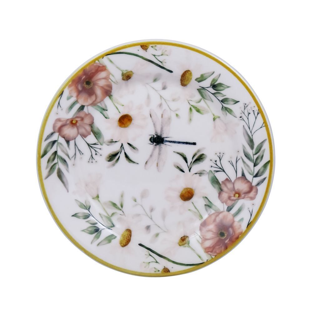 Prato Sobremesa Donna Anna 18Cm - Cerâmica