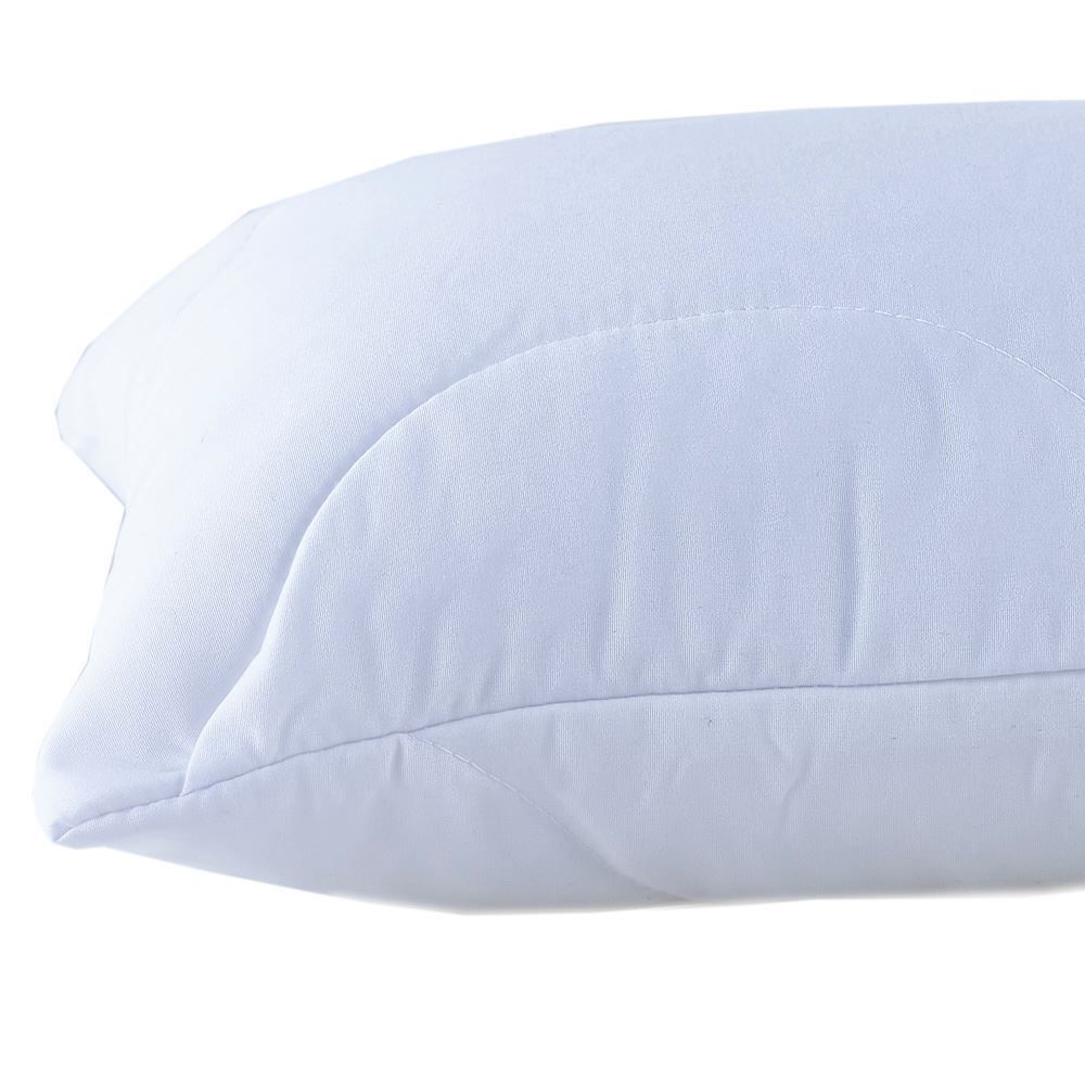 Protetor De Travesseiro 30X40 Com Ziper - Branco