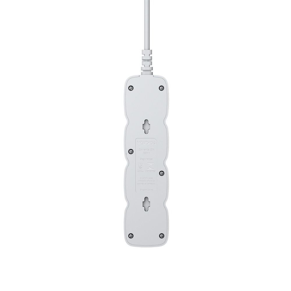Protetor Eletrônico com 3 Tomadas Branco Intelbras