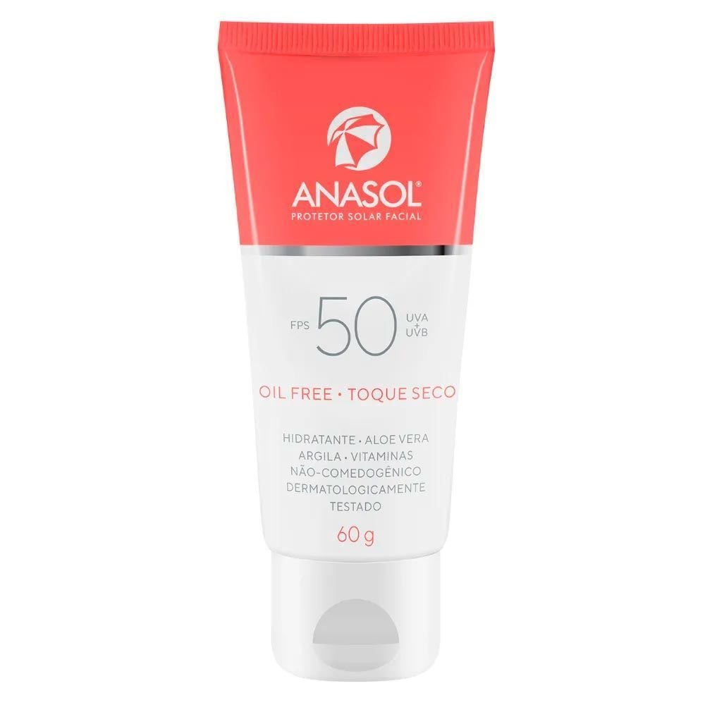 Protetor Solar Facial FPS50 Anasol - 60g