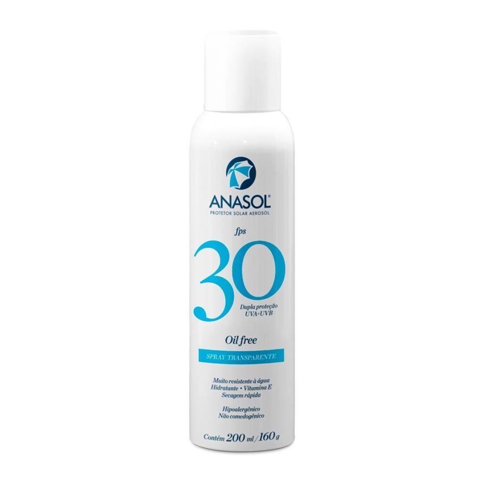 Protetor Solar FPS30 Aerosol Anasol - 200ml
