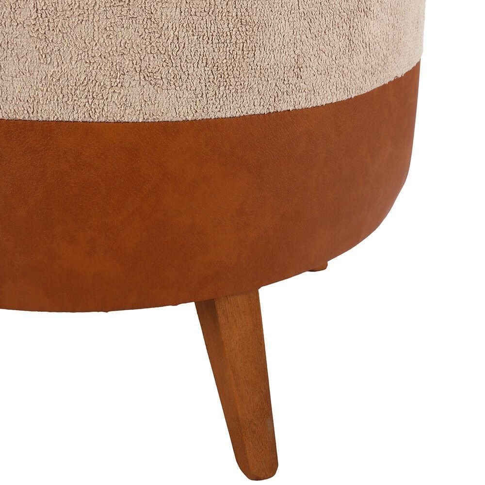 Puff Decorativo Barcelona Havan Casa - Boucle