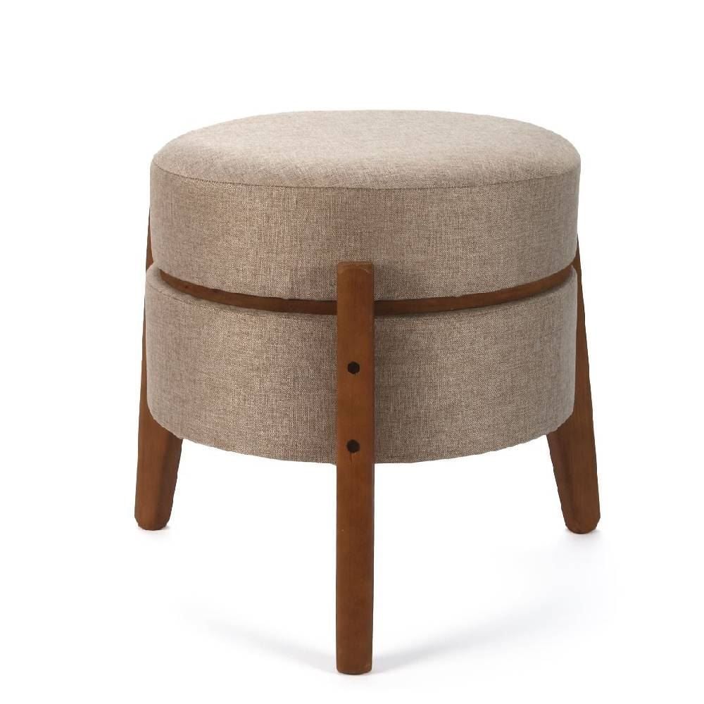 Puff Multiuso Jakarta 39X41cm Havan Casa - Taupe