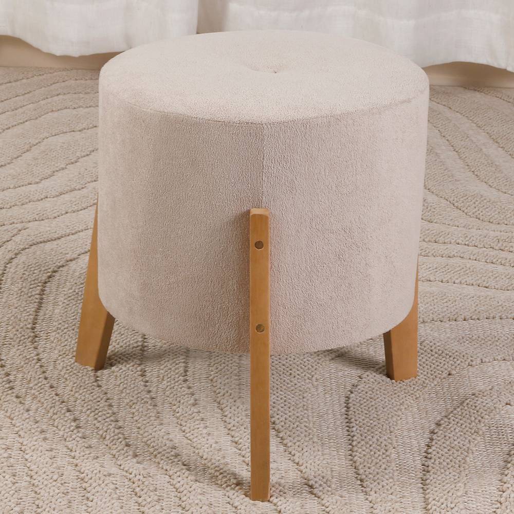 Puff Texas Decorativo Havan Casa - Boucle