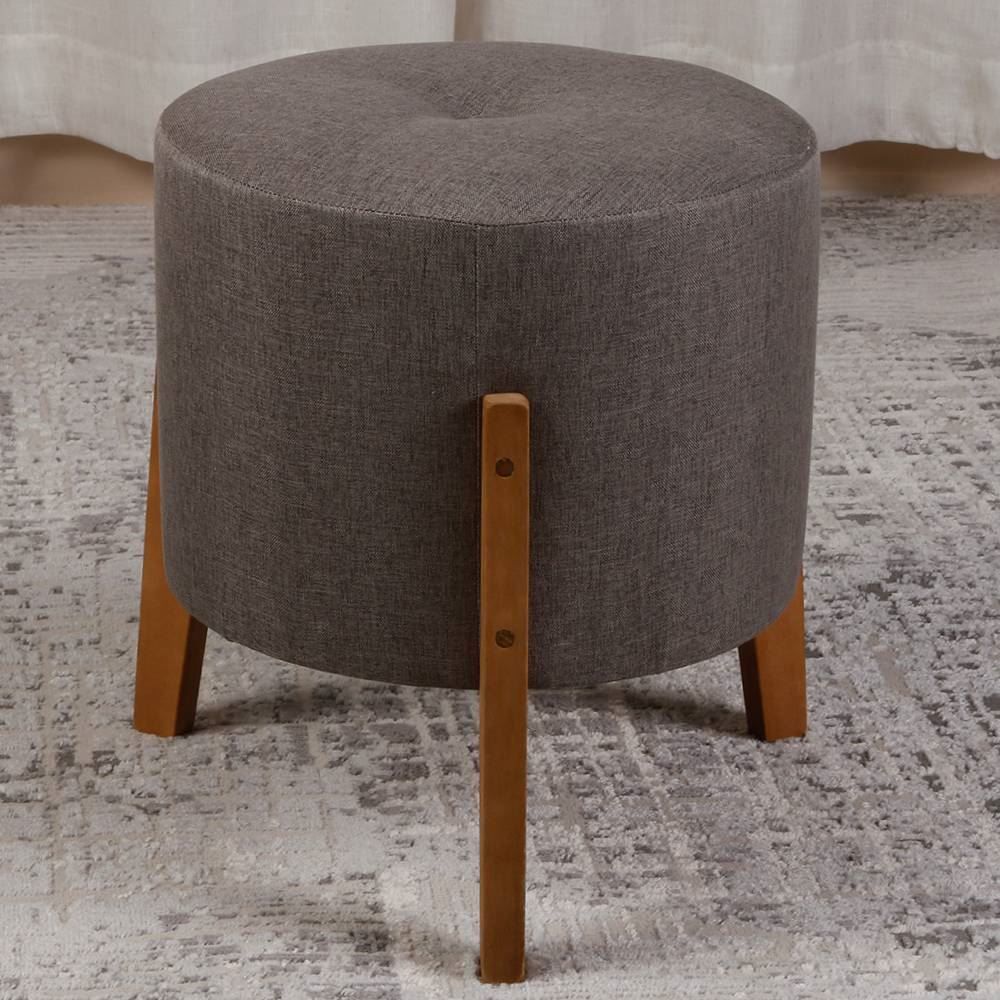 Puff Texas Decorativo Havan Casa - Cinza