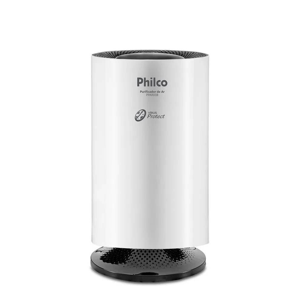Purificador De Ar Philco Antimosquito Virus Protect Bivolt - Branco