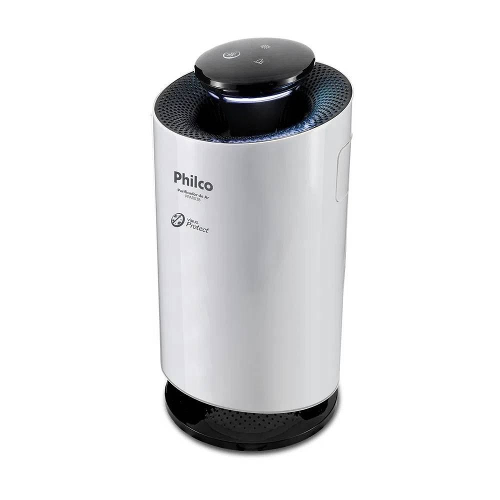 Purificador De Ar Philco Antimosquito Virus Protect Bivolt - Branco