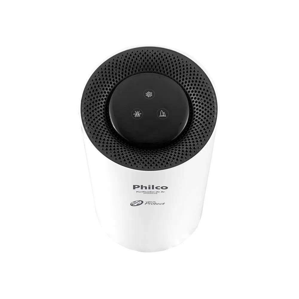 Purificador De Ar Philco Antimosquito Virus Protect Bivolt - Branco