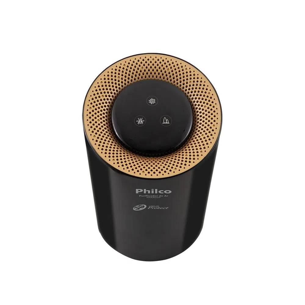 Purificador De Ar Philco Antimosquito Virus Protect Bivolt - Preto