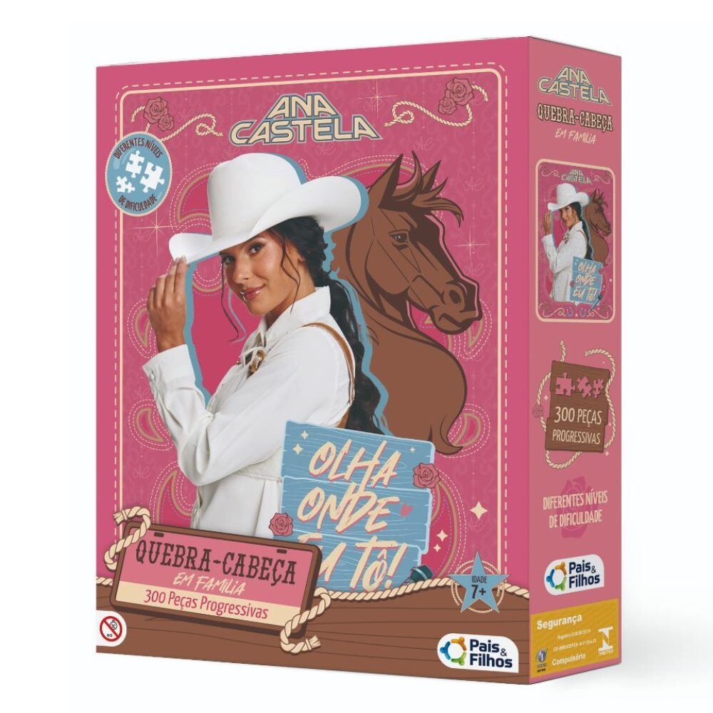 Quebra-Cabeça em Família Ana Castela Pais & Filhos