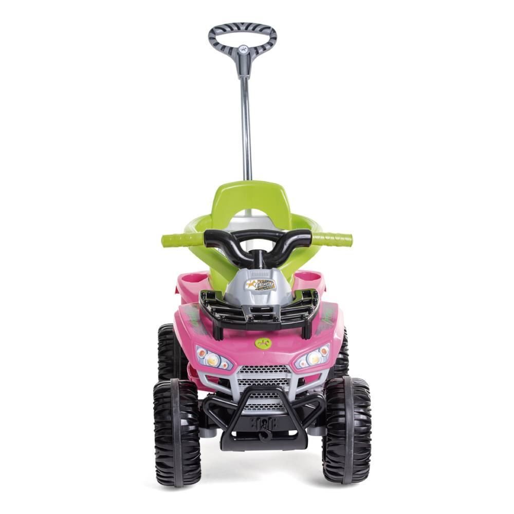 Quadriciclo Carro Cross Up Passeio e Pedal Calesita - Rosa