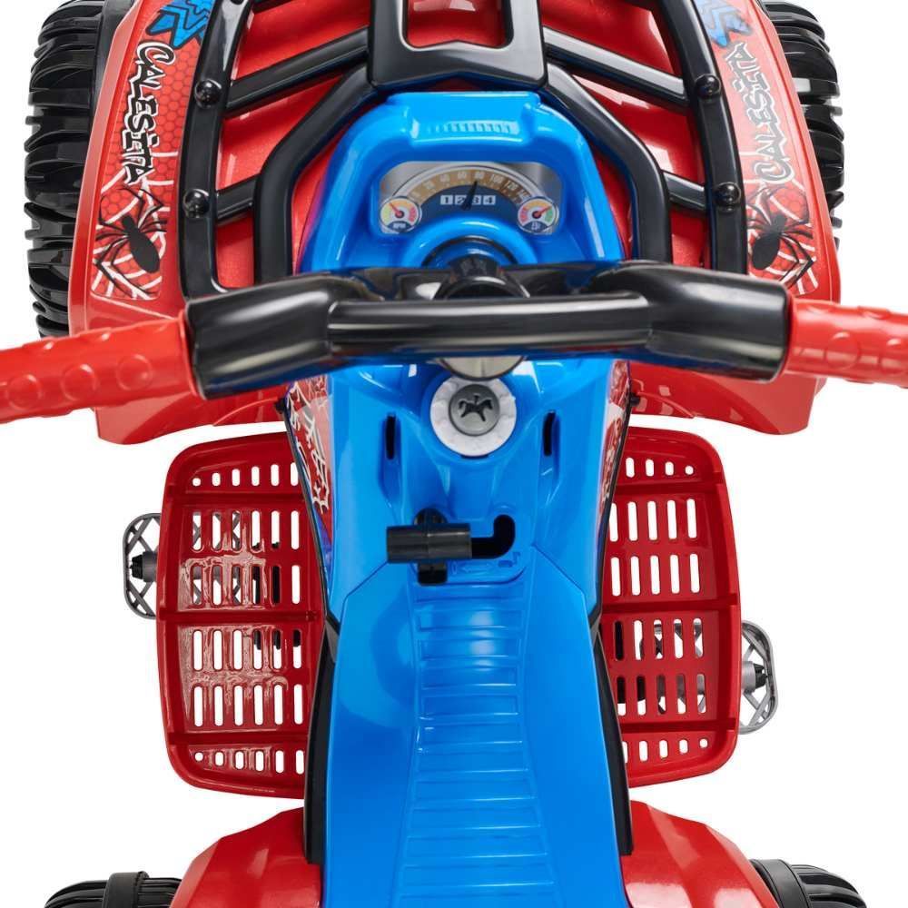 Quadriciclo Carro Cross Up Homem-Aranha Pedal e Passeio Calesita - 1064