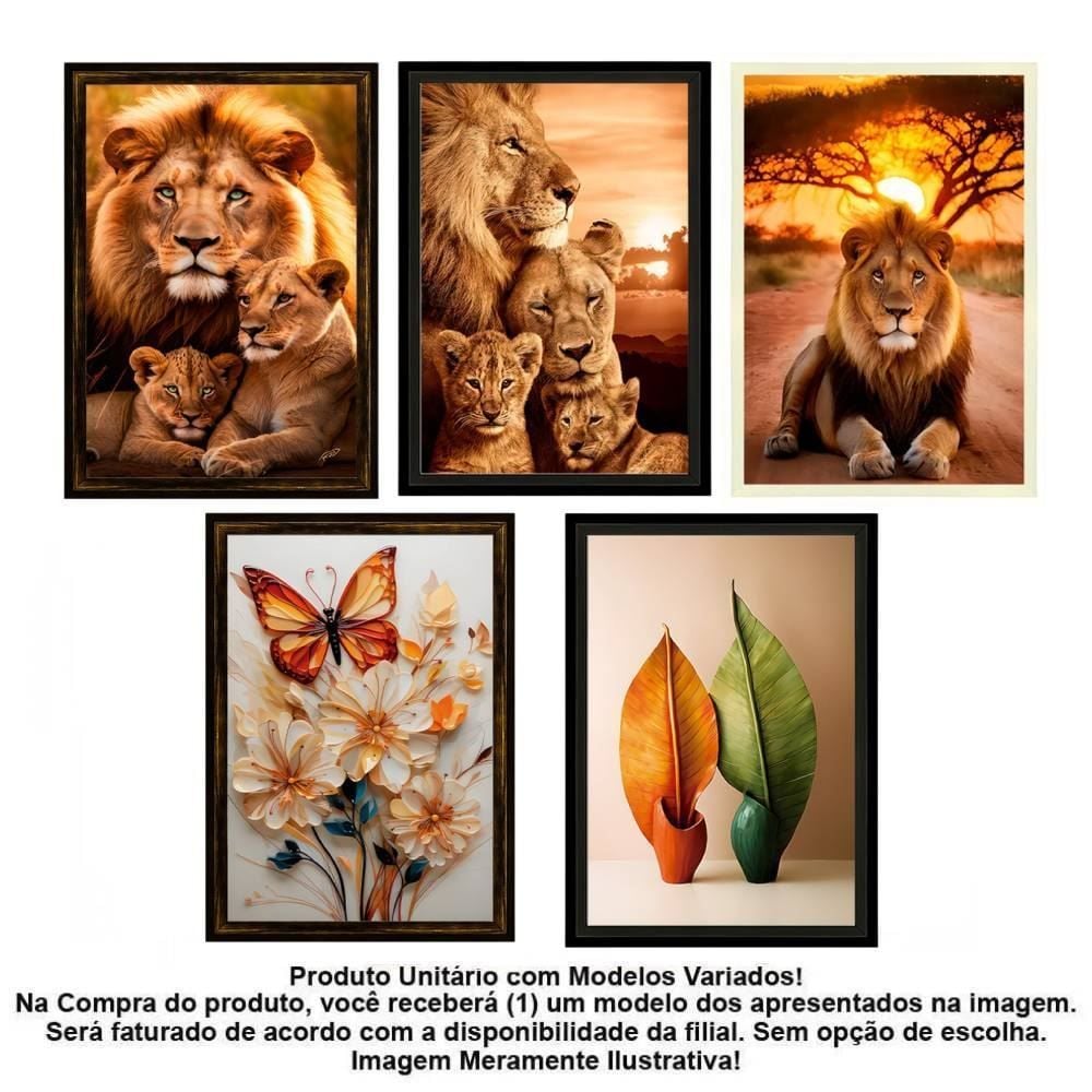 Quadro Decorativo 30X40cm Genaro - Sortido