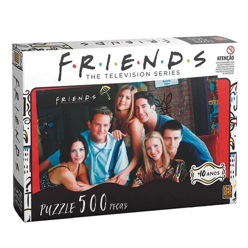 Quebra-Cabeça Friends 500 peças Grow - 03840 - Colorido