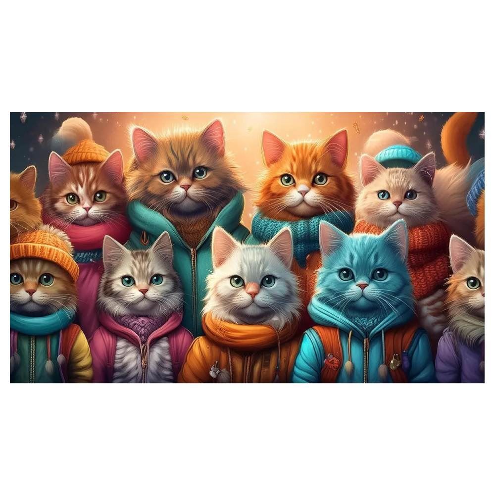 Quebra-Cabeça Gatos 500 Peças Mimo Toys - 2632
