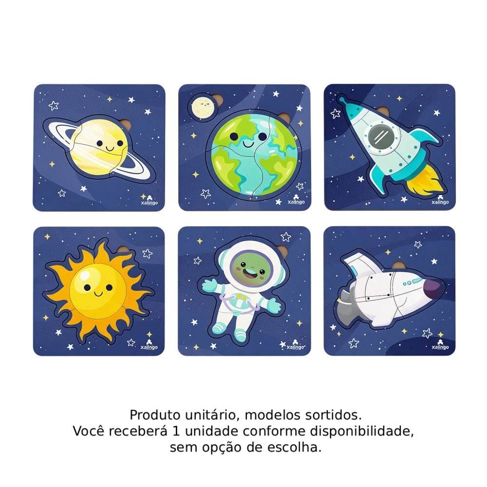 Quebra-Cabeça Viagem Espacial Xalingo - Sortido