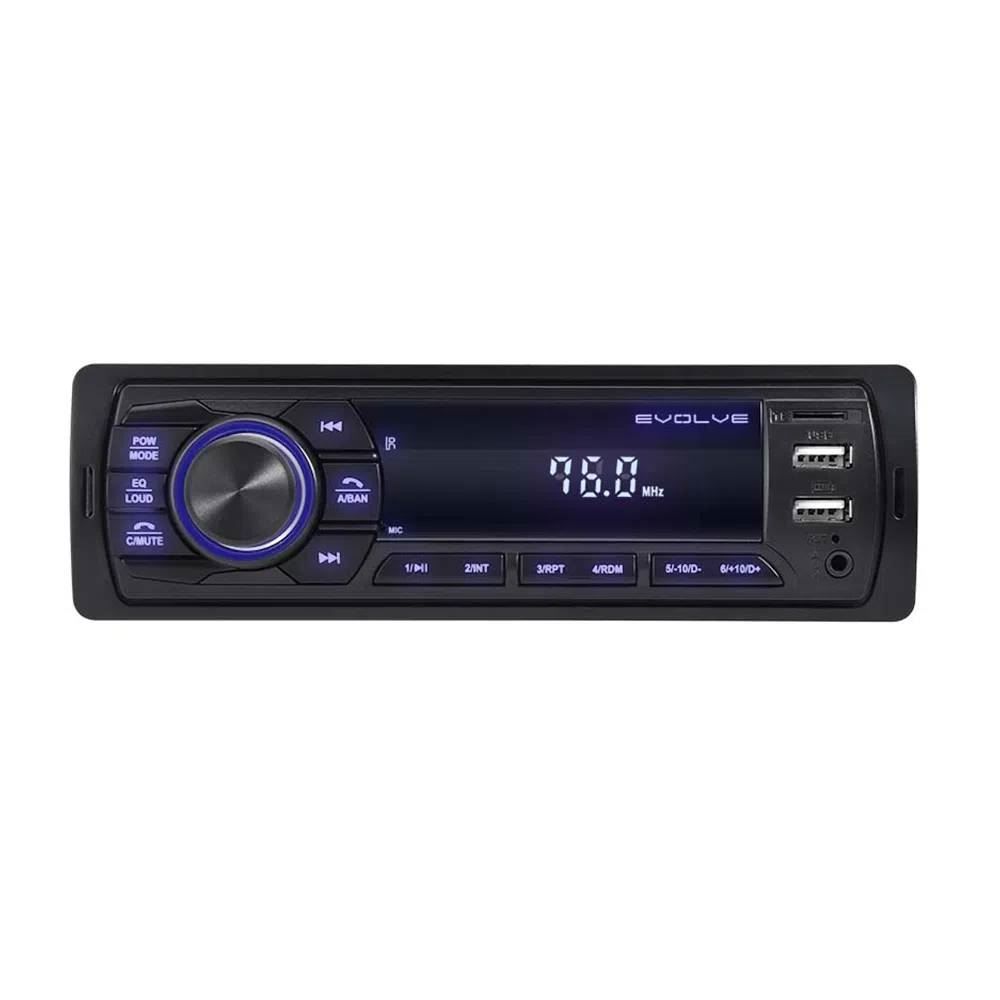 Rádio Automotivo Mutilaser Bluetooth 4X35w Rms 12V P3348 - 1 DIN