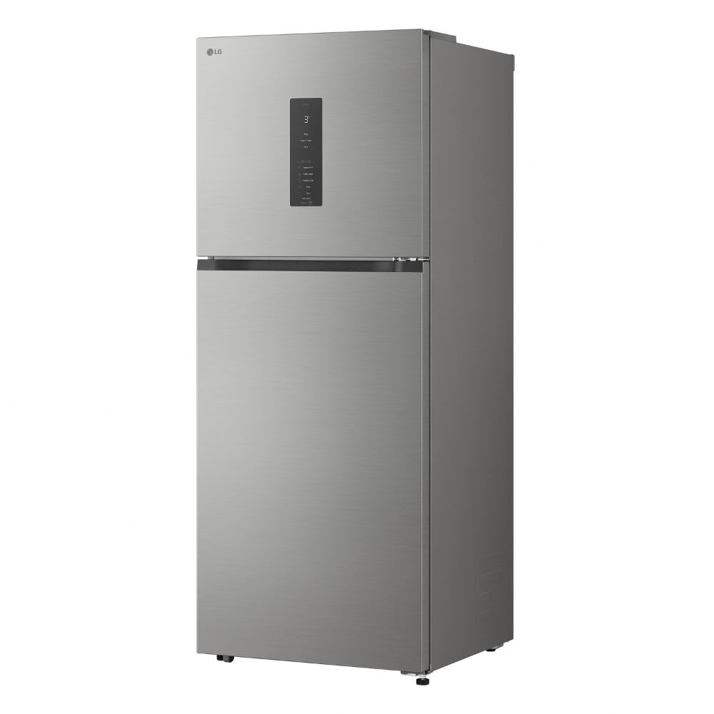 Geladeira Lg Inverter 476L Duplex Door Cooling Bivolt Inox Gb-B472pfsf