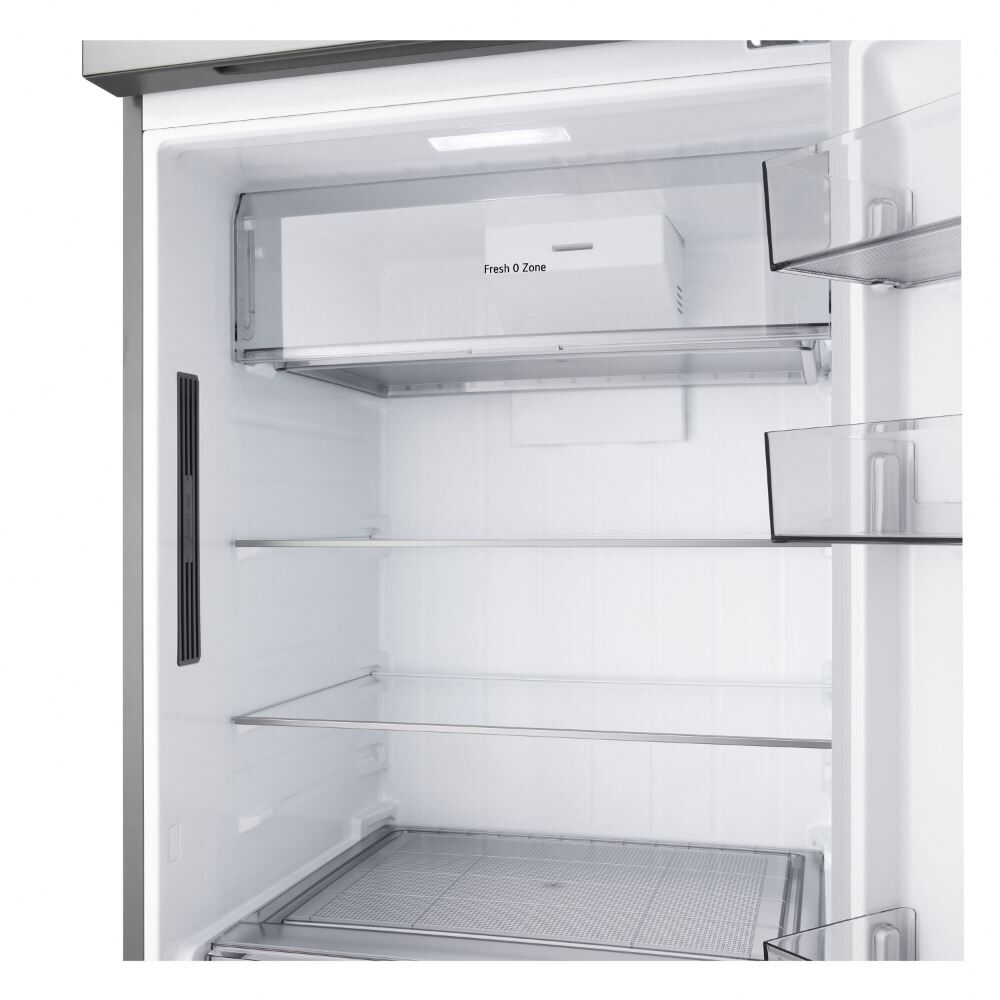 Geladeira Lg Inverter 476L Duplex Door Cooling Bivolt Inox Gb-B472pfsf